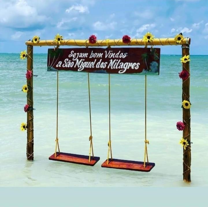 Chales Cantinho Da Mary São Miguel dos Milagres 外观 照片